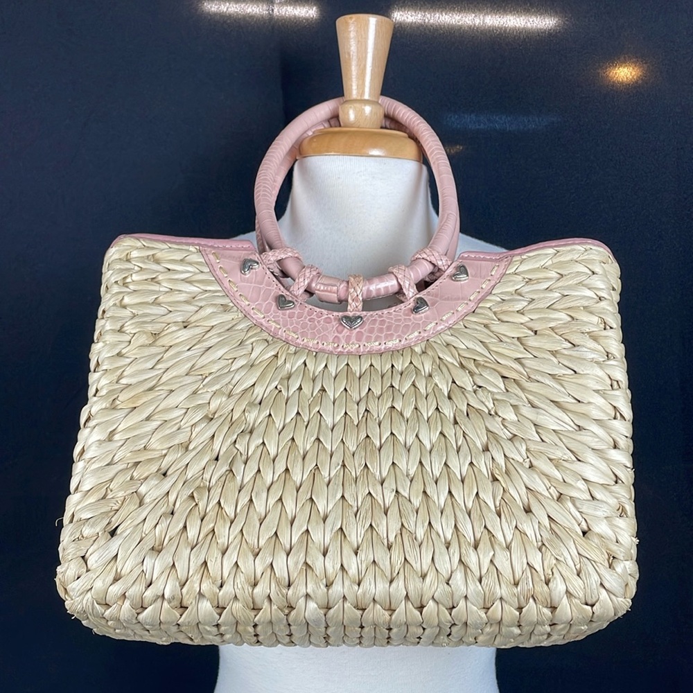 Brighton Leili Straw Handbag